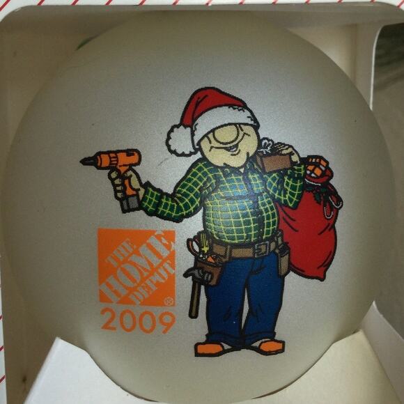 The Home Depot Collectable Christmas Ornaments lot of 7 - Picture 16 of 16